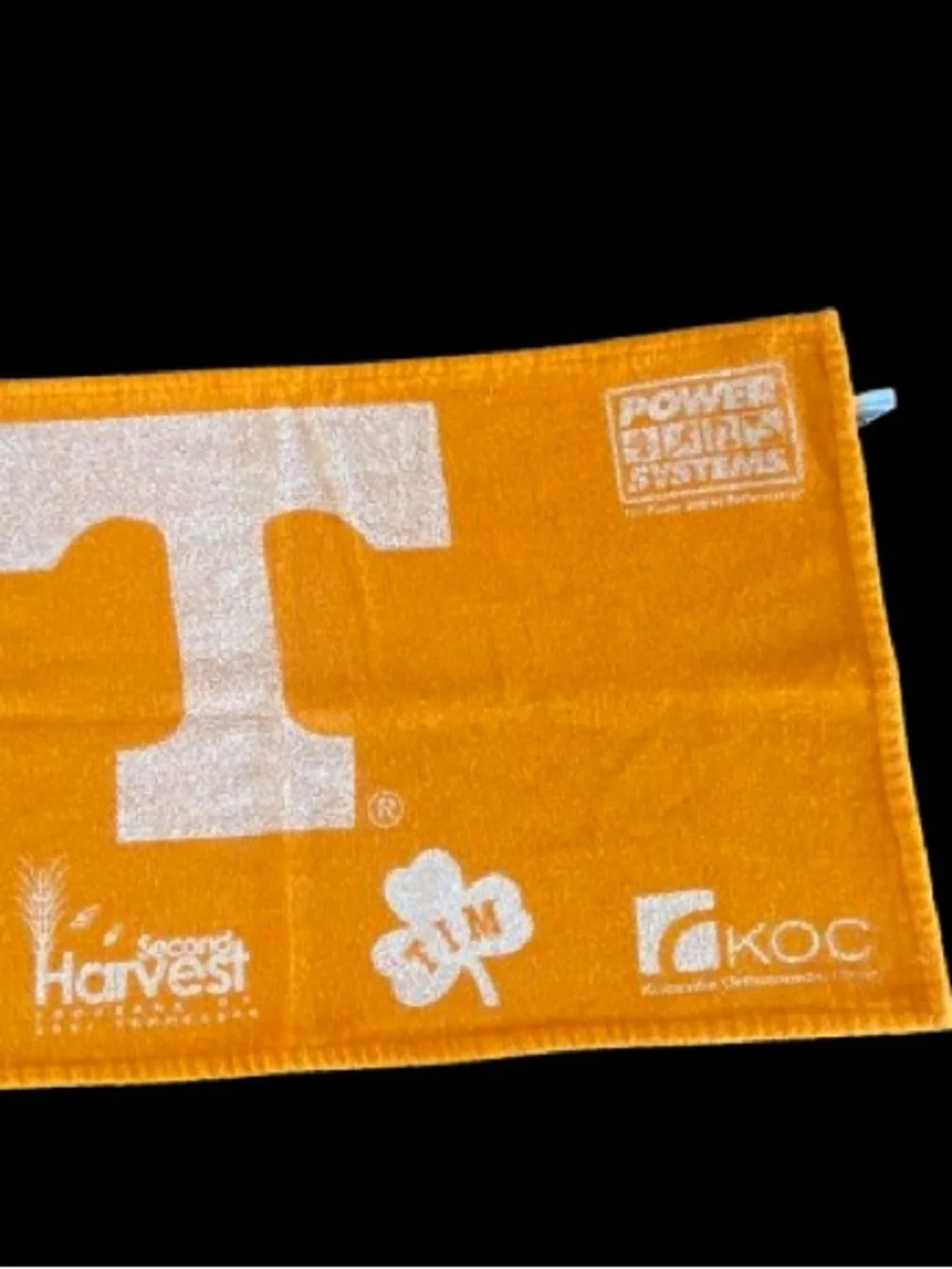 Iconic Orange Tennessee Volunteers Rally Hand Towel With The Block 